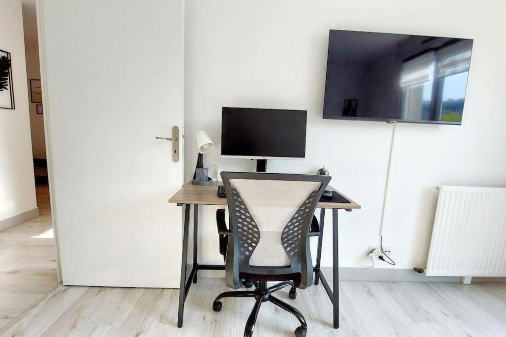 Cosy Home 2, 2 Chambres, 6 Personnes, 3 Min Gare, Parking Cergy Zewnętrze zdjęcie